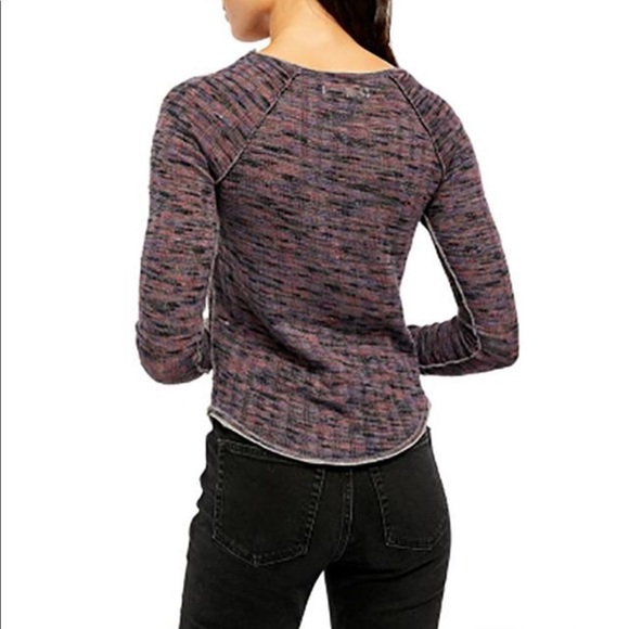 FREE PEOPLE - Women's Spaced Out Long Sleeve Top - Picture 5 of 8
